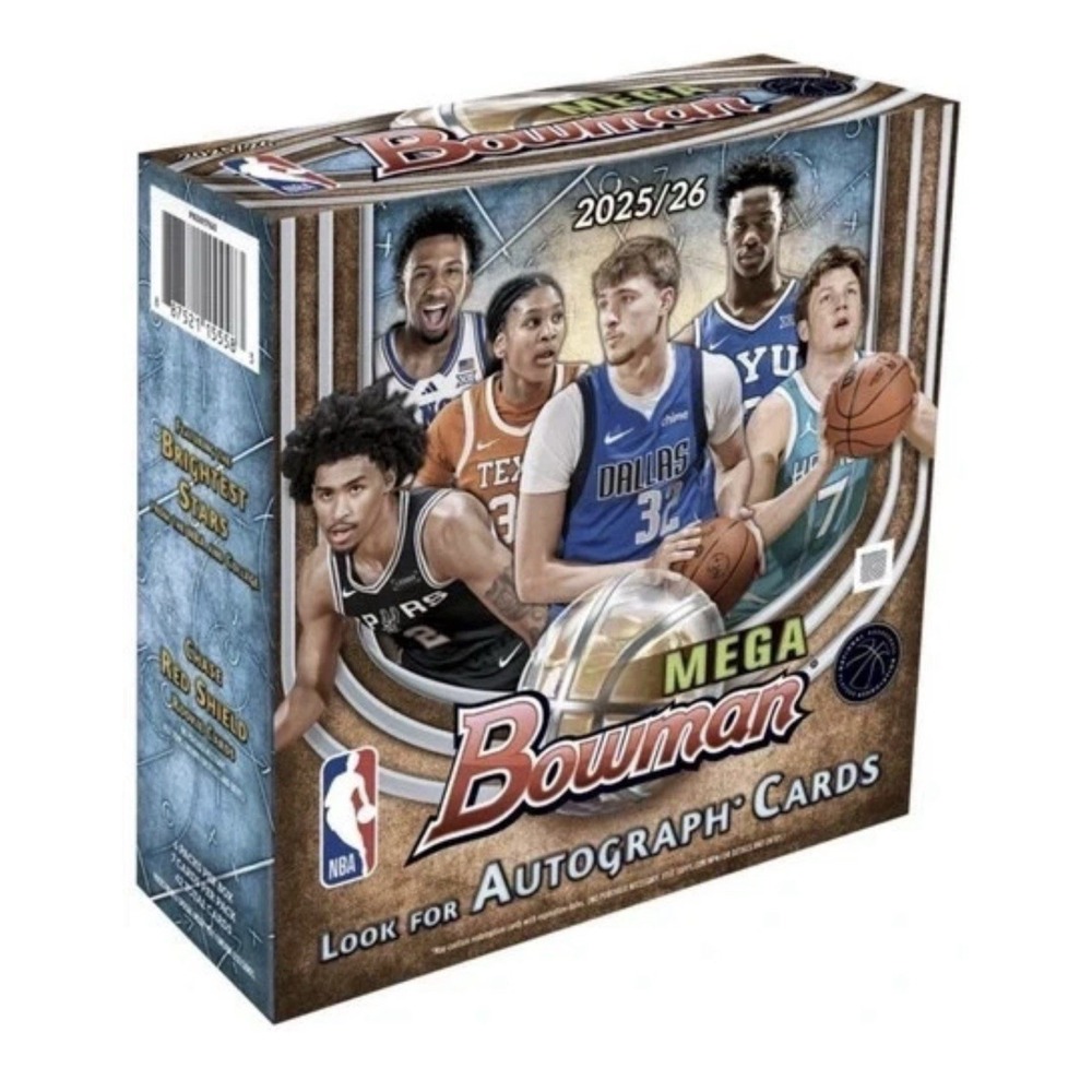 2025/2026 Bowman Basketball Mega Box X 2 - Picture 2 of 2